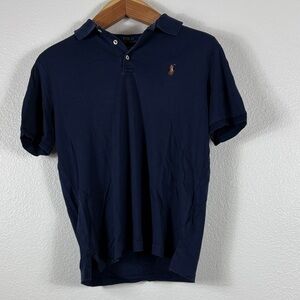 Polo by Ralph Lauren Men's Classic Navy Polo Shirt